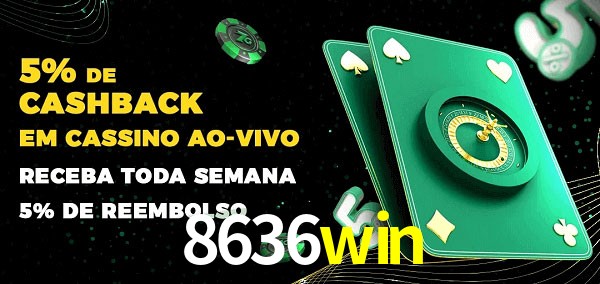 Promoções do cassino ao Vivo 8636win